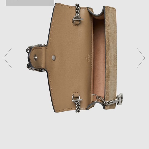 Authentic Gucci Beige Monogram Women's Bag - Picture 13 of 15